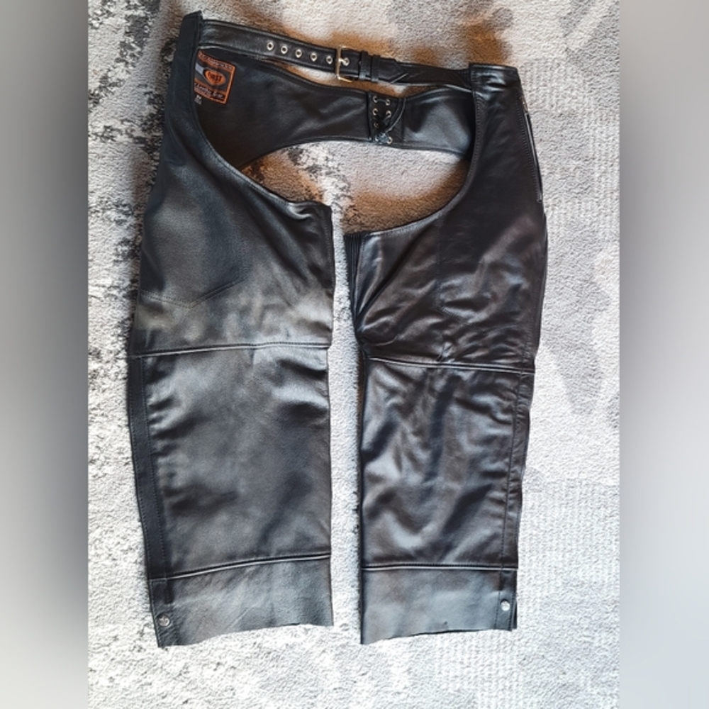 Leather Riding Chaps